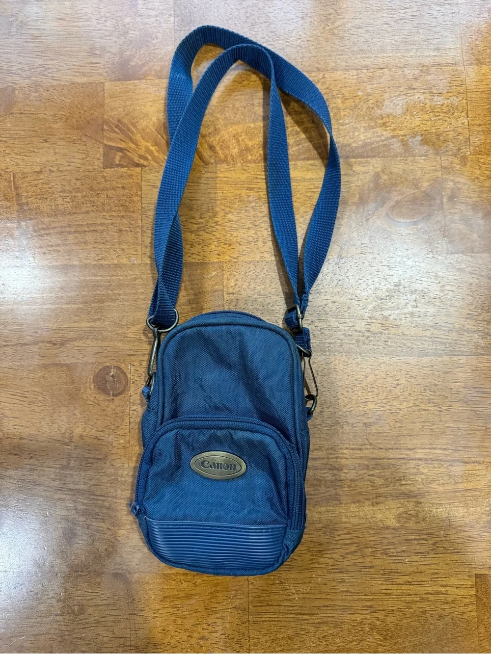 Vintage Blue Canon Camera Bag
